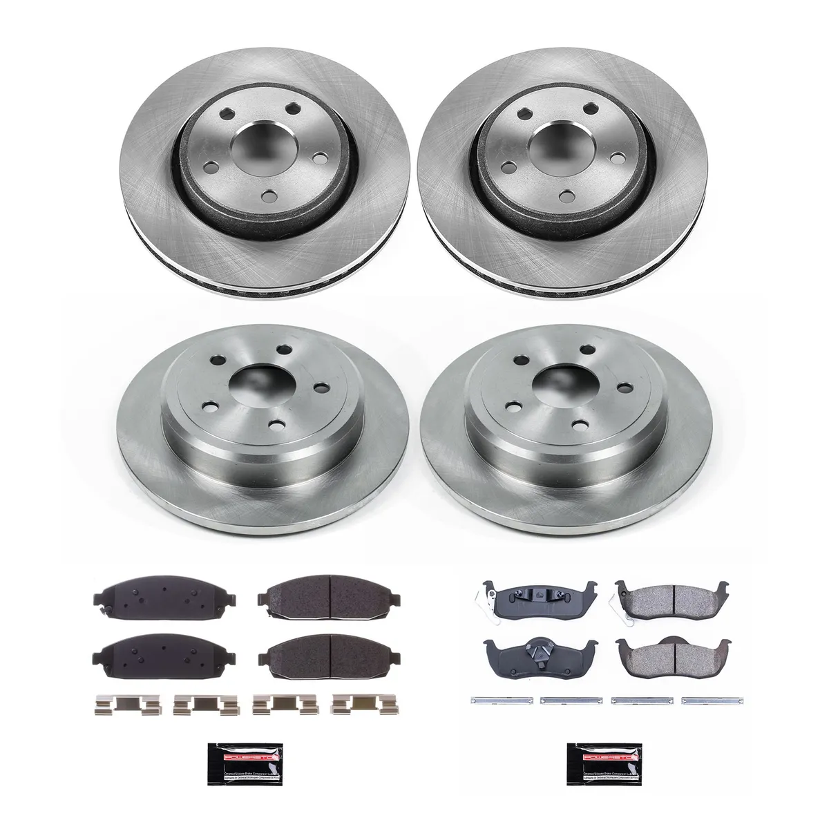 Autospecialty Brake Kit fr 2006-2010 Jeep Commander 2005-2010 Jeep Grand Cherokee product image