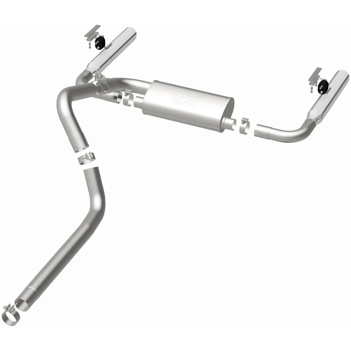 MagnaFlow 1998-2002 Chevrolet Camaro 5.7L | 1998-2002 Pontiac Firebird 5.7L Street Series Cat-Back Performance Exhaust System 15684 product image