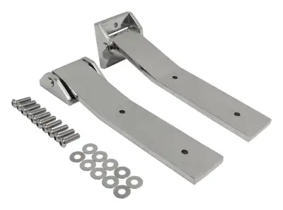 Crown Automotive Jeep Replacement RT Off-Road - Stainless Stainless Tailgate Hinge Set