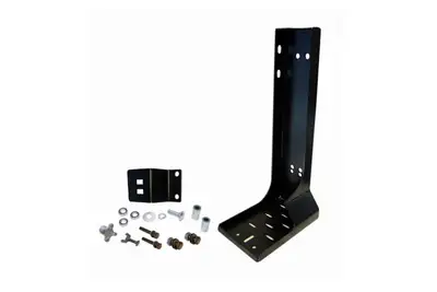 EVO Manufacturing 18c Wrangler Hilift Jack Tailgate Mount Welded Steel Black Powdercoat