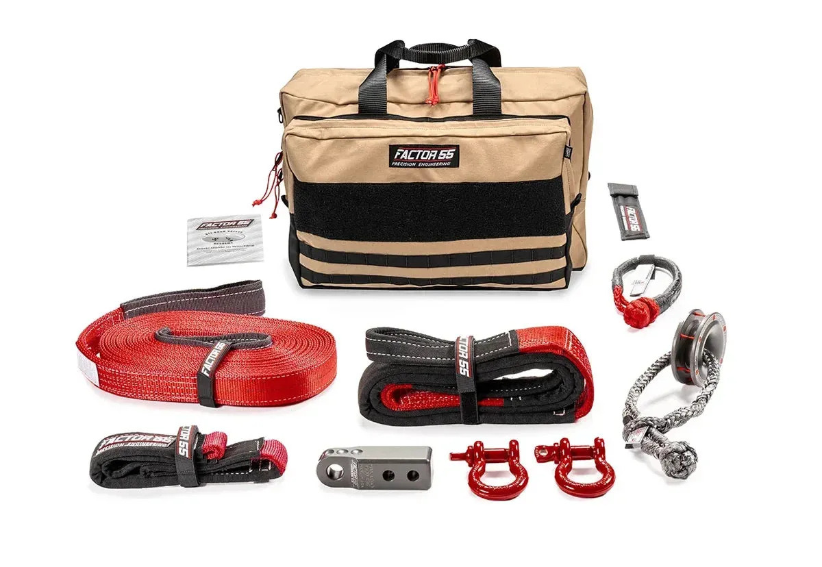 Factor 55 00475-01-Large Sawtooth Winch Accessory Kit (Red Hitchlink And Large Bag) product image