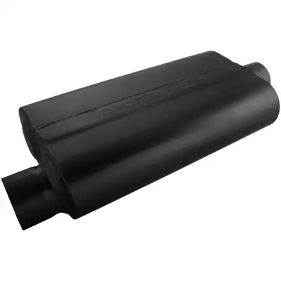 Flowmaster 50 Series Delta Flow Muffler 3.00in IN (O) / OUT (C): ea 409S Stainless Steel