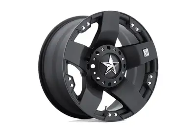 KMC Wheels Kmc xd Series 17x8 775 Rockstar Matte Black 5x5.0/135 bp 4.89 B/S 10 Offset