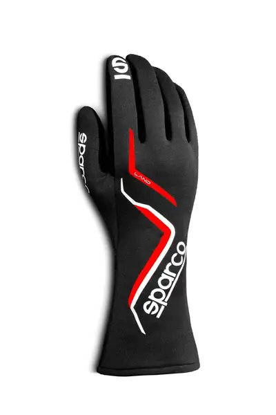 Sparco Motor Sports Glove Land 2X-Large Black