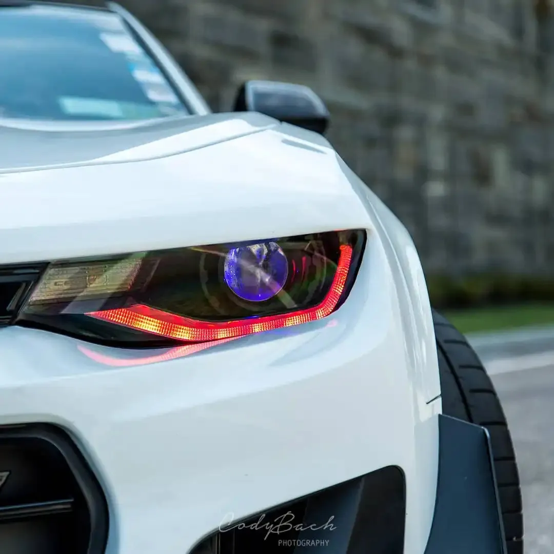 Oracle Lighting 2019+ Chevrolet Camaro Zl1 Colorshift Rgb+w Headlight DRL Upgrade Kit product image
