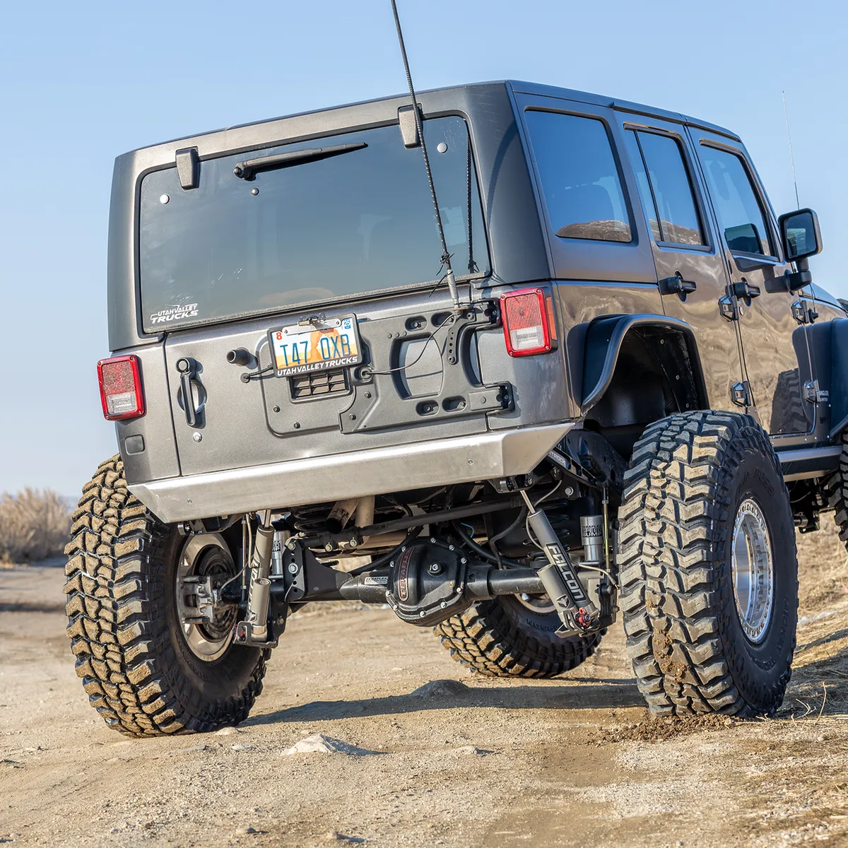 0718 Wrangler Legacy Rear Bumper Kit Raw product image