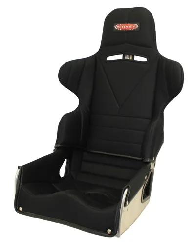 Kirkey Kirkey Racing 65 Series Adjustable Road Race Seat Kit - Adjustable Layback Race Seat with Black Cover