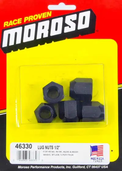 Moroso Lug Nut 1/2 In20 5 Pcs