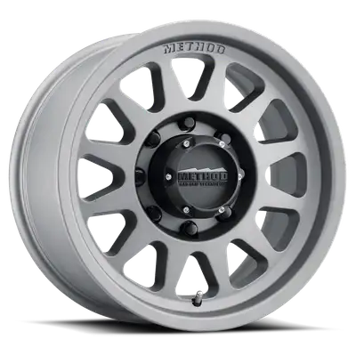 Method Race Wheels Aluminum Wheels 17x9 Bead Grip MR704 Bolt Pattern 8 On 165.1 Offset 18 Lip Size 1.77 Titanium SL Method