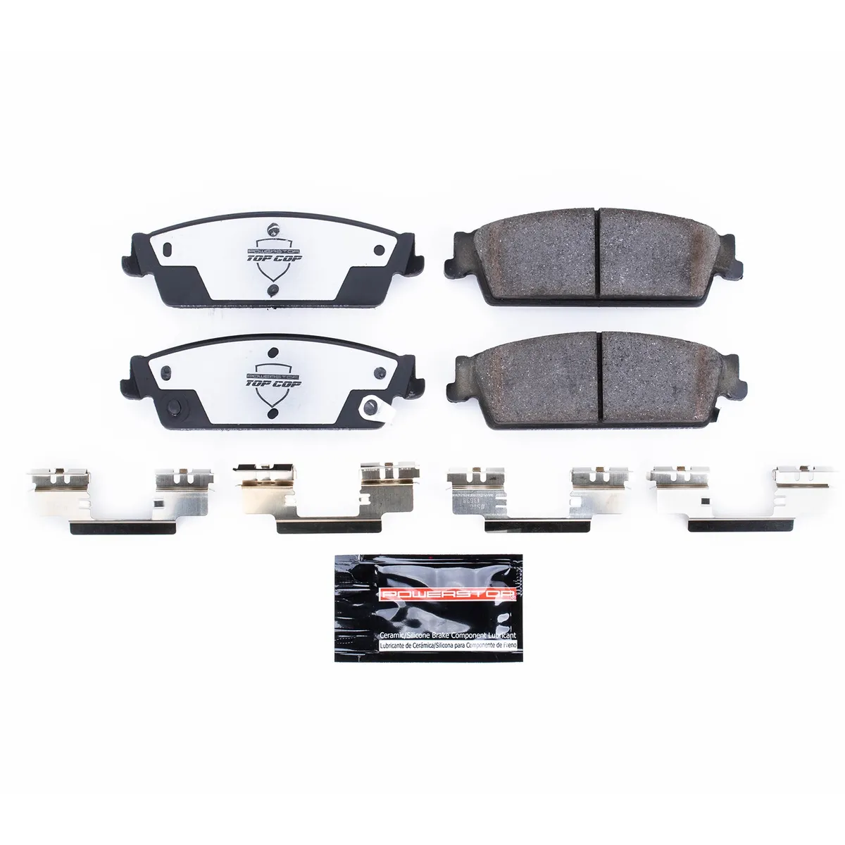 Z37 Top Cop Carbon-Fiber Ceramic Brake Pads W/Hardware product image