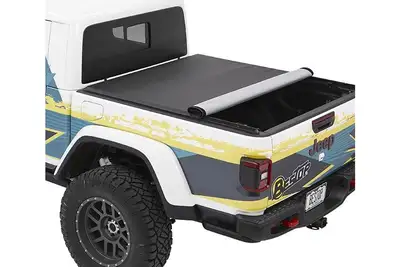 Bestop EZ-Roll Soft Tonneau '20-26 Gladiator For 5 ft. bed Premium Black Twill Bestop