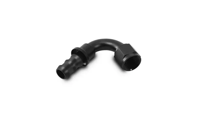 Vibrant Performance - 22208 - Push-On 120 Degree Hose End Elbow Fitting; Size: -8AN product image