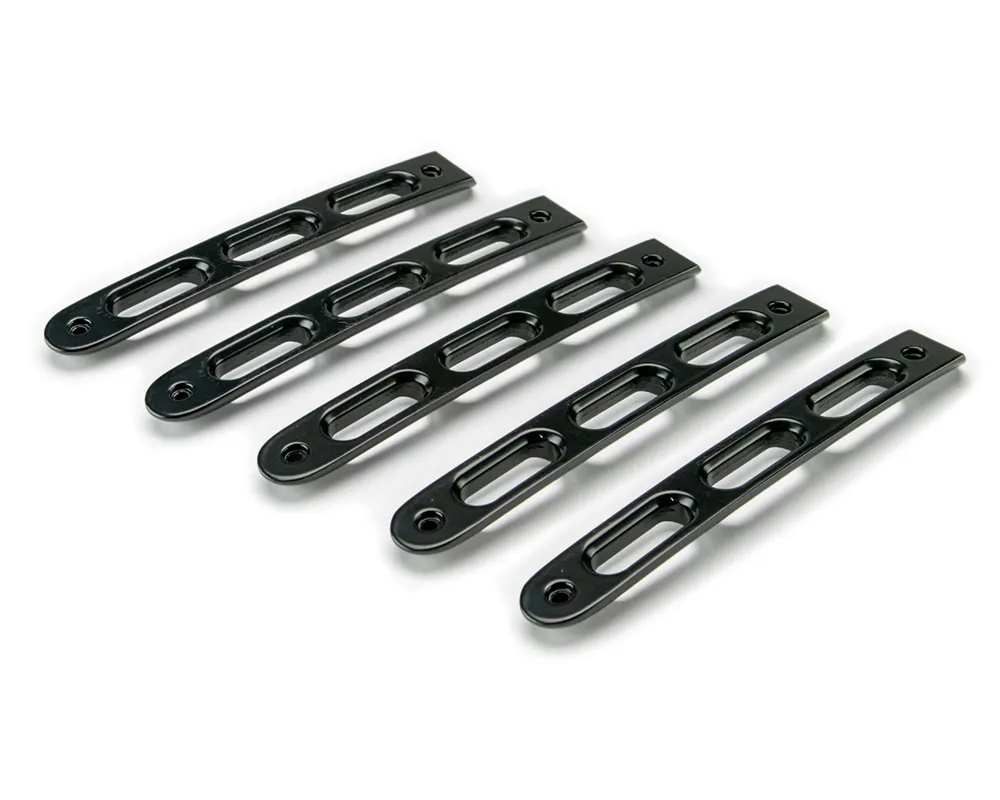 DV8 Offroad DV8 Offroad D-JP-190026-BK-5 Black Slot Door Handle Insert; 5-Pieces