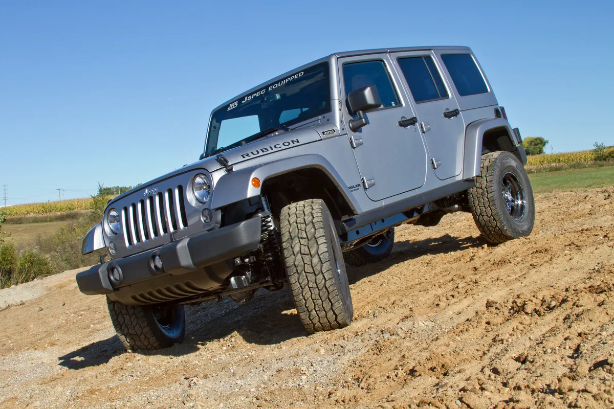 2007-2018 Jeep Wrangler JK 4 Door Right Hand Drive 2.5 Inch JSpec Lift Kit Fox 2.0 Performance Series Shocks JSPEC product image