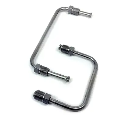 Baer Brake Systems 3/8-24 Inverted Flare Hard Lines For 15/16 Inch Or 1 Inch Bore Master Cylinders To Proportioning Valve Baer Brakes