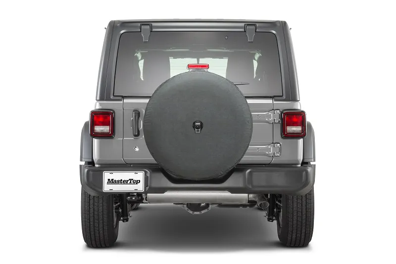 Jeep Spare Tire Cover 29 Inch Black Diamond MasterTop product image