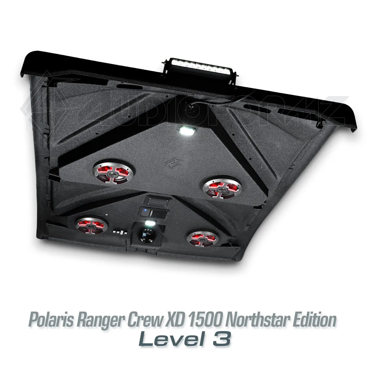 24c Polaris Ranger Crew Northstar/Cab xd 1500 Stereo Tops (4door) Level 5 product image