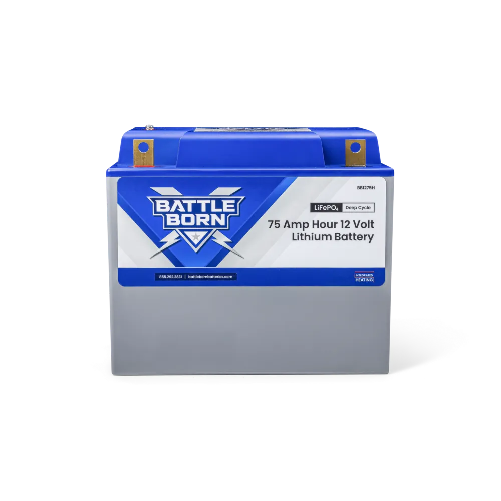 75Ah 12V Group 24 LiFePO4 Deep Cycle Batteries product image