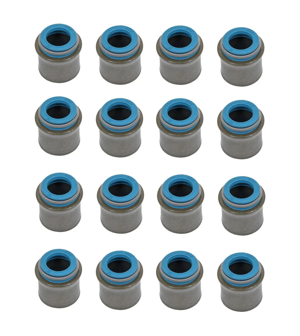 Cometic Gasket Automotive Vale Stem Seals 16pk Flouro-Viton Metal Body