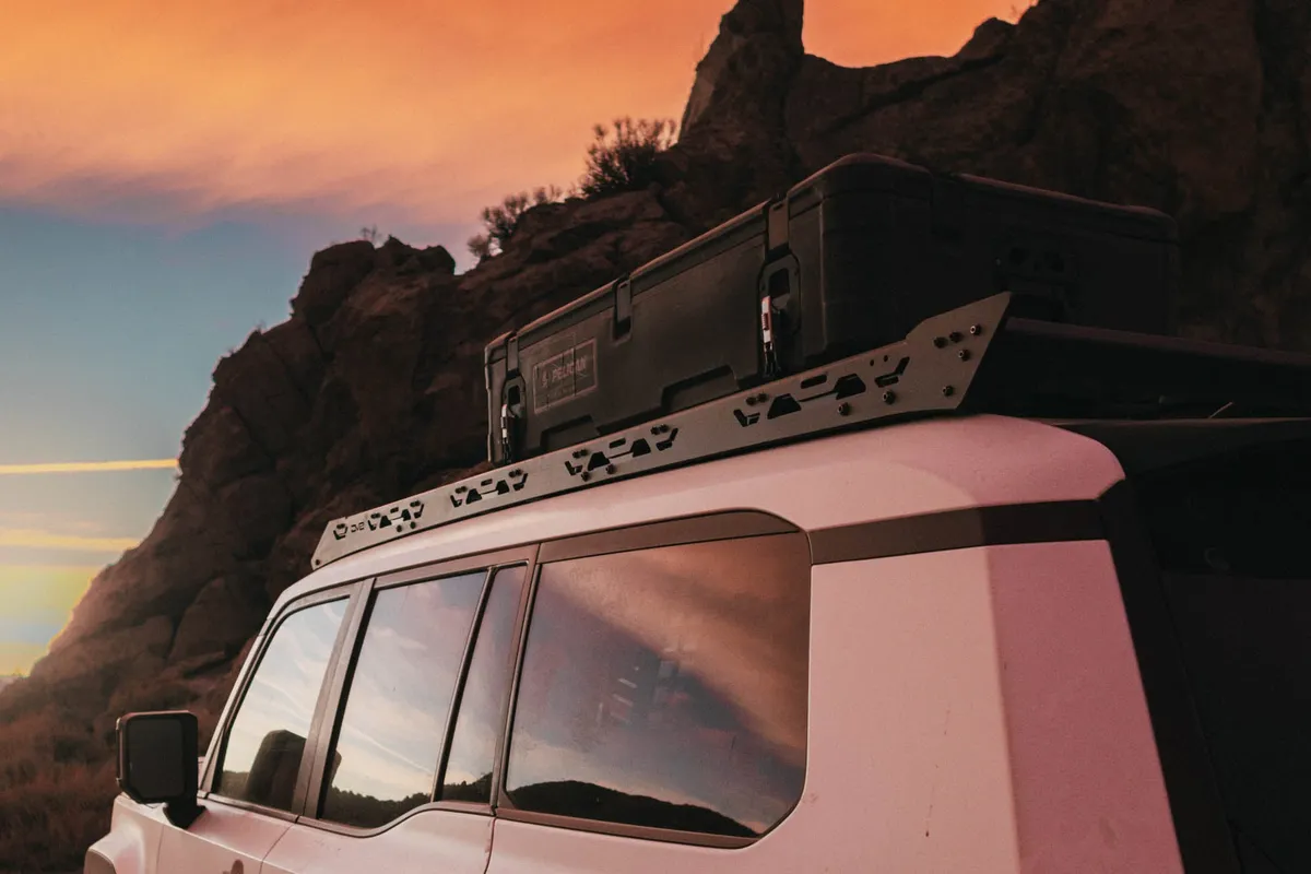 DV8 Offroad 2024-2025 Toyota Land Cruiser Lexus GX 550 Roof Rack product image
