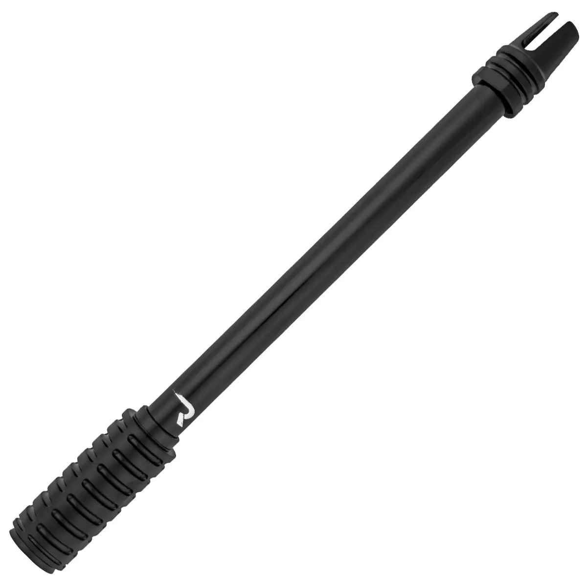 AR-15 Rifle Barrel 10" Aluminum Truck Antenna with 3-Pronged Threaded Flash Hider Barrel Tip (Antenna Fits OEM Factory Threaded Antenna Base) Multiple Colors product image