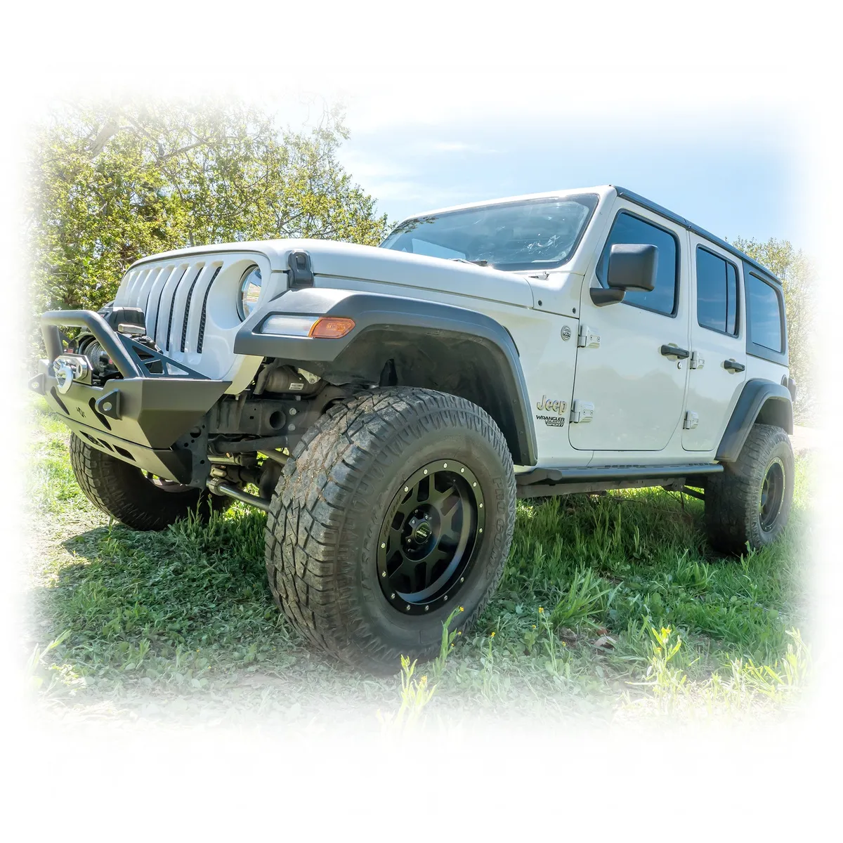 Turn Offroad Rock Slider Steps - Frame-Mount System - JL 4dr product image