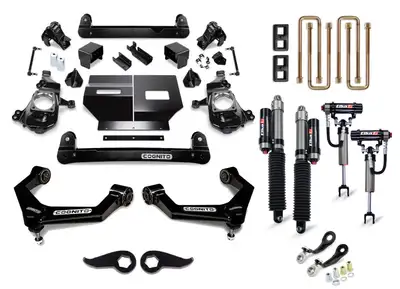 Cognito Motorsports Truck Cognito 5-Inch Elite Lift Kit With Elka 2.5 Reservoir Shocks For 2020-2024 Silverado/Sierra 2500/3500 2WD/4WD - 210-P1292