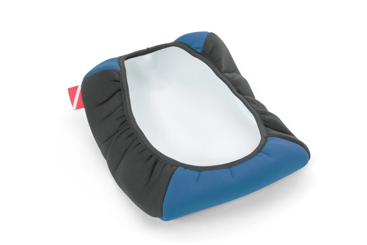 Jeep Wrangler Neoprene Console Lid Cover for 11-18 Jeep Wrangler JK Light Gray Diver Down product image