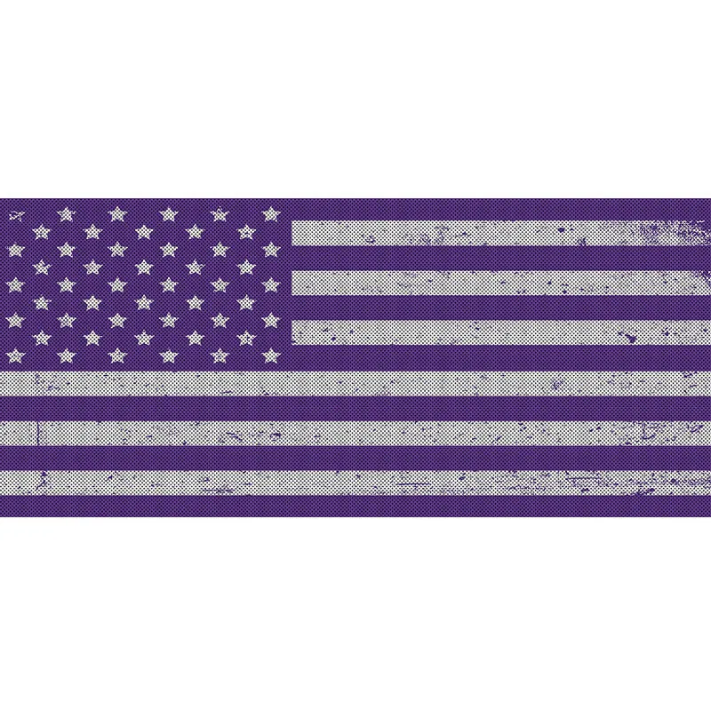 Purples Collection American Flag Grille Inserts product image