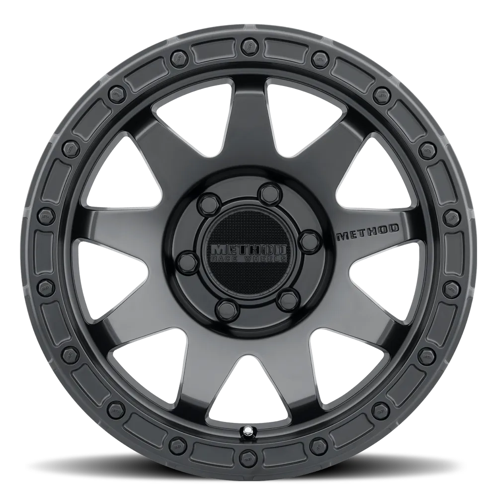 Aluminum Wheels 18x9 MR317 Bolt Pattern 6 On 139.7 Offset 18 Lip Size 0.83 Matte Black MB Method product image