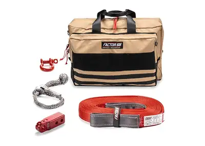 Factor 55 Factor 55 00485-08-Large Owyhee Recovery Kit (Green Hitchlink And Large Bag)
