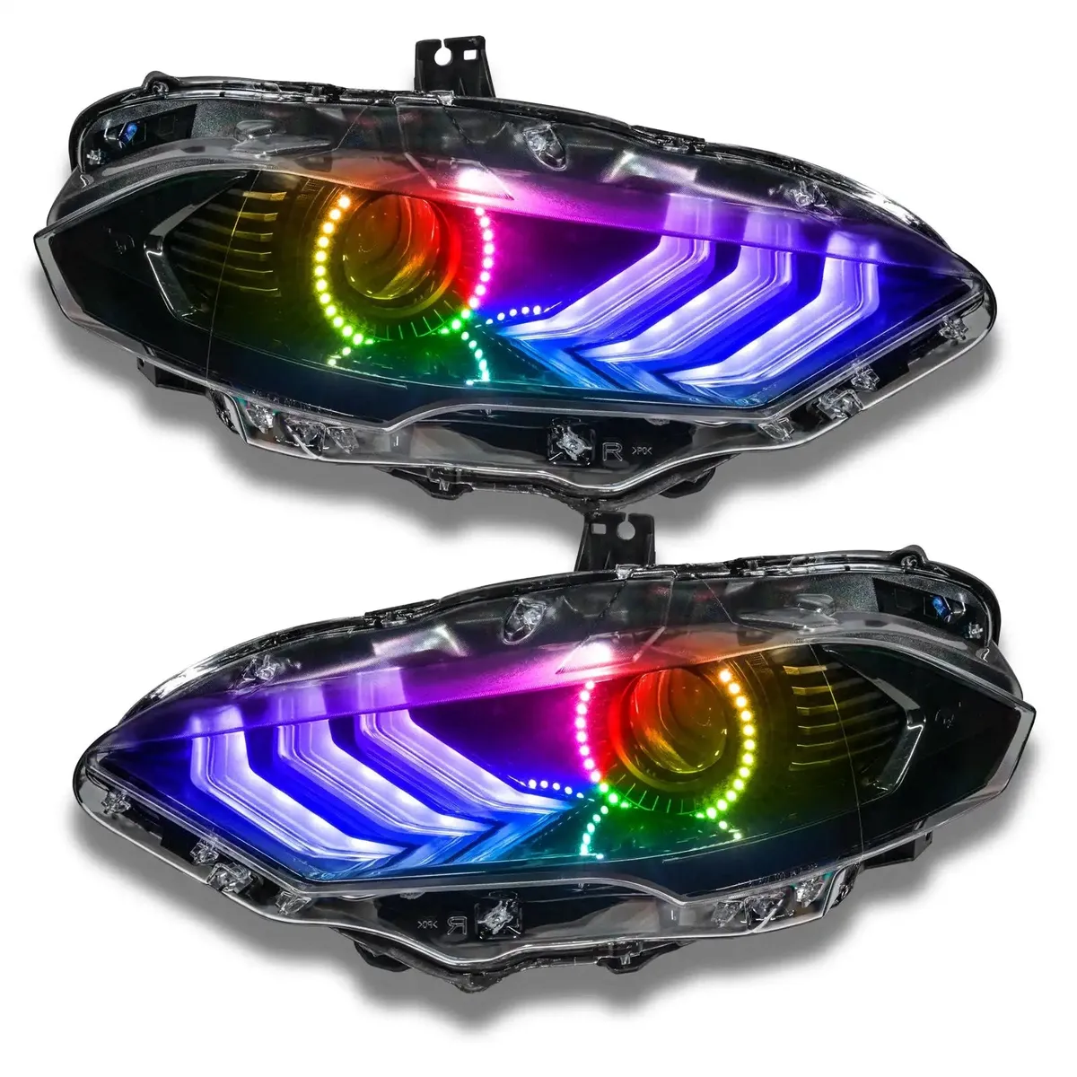 ORACLE Lighting 2018-2023 Ford Mustang ColorSHIFT DRL Upgrade w/Halo Kit product image