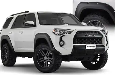 Bushwacker Toyota Pocket Style Fender Flare - Set of 4 - OE Matte Black