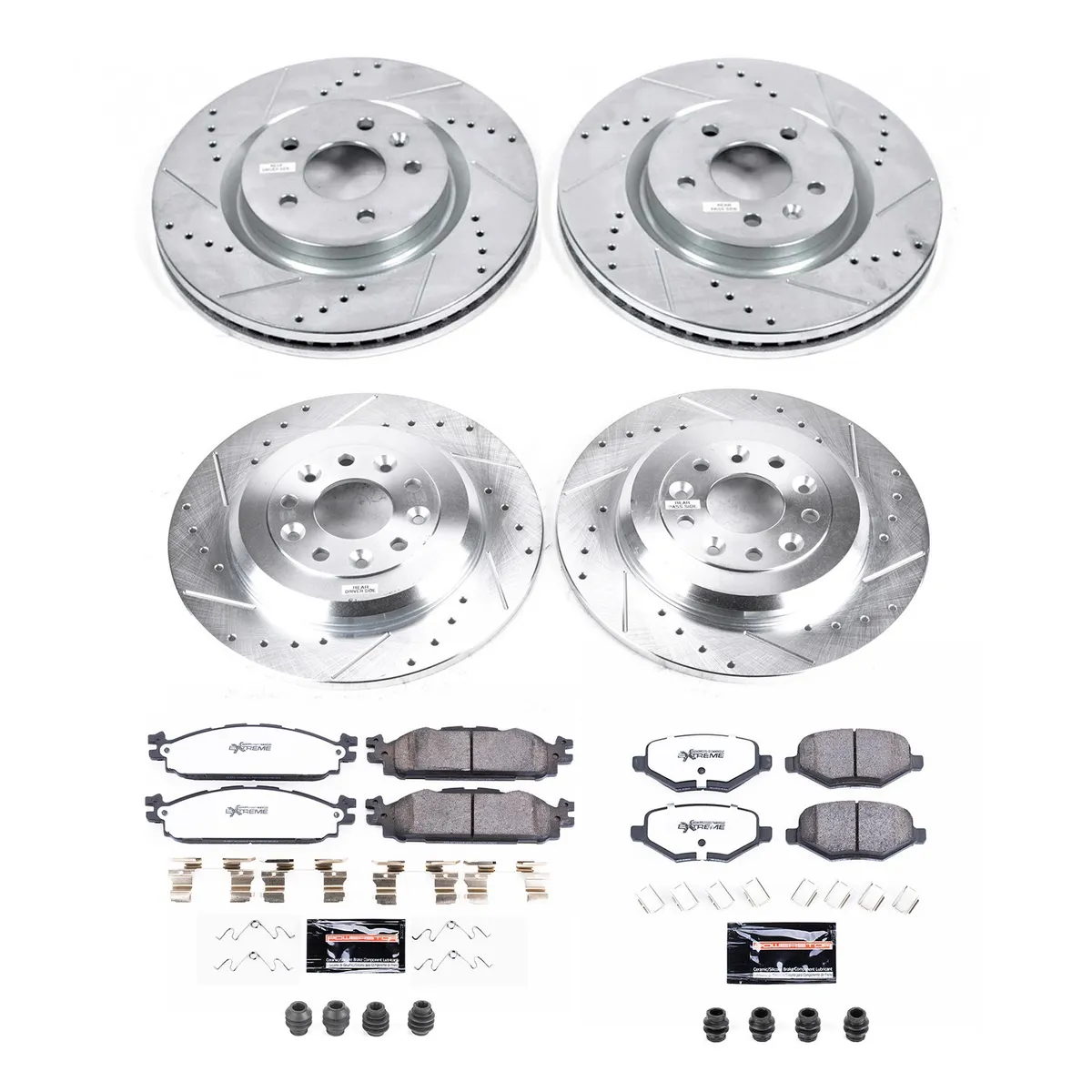 Z36 Truck/Tow Upgrade Kit: Drilled/Slotted Rotors; Carbon-Fiber Ceramic Pads W/Hardware product image