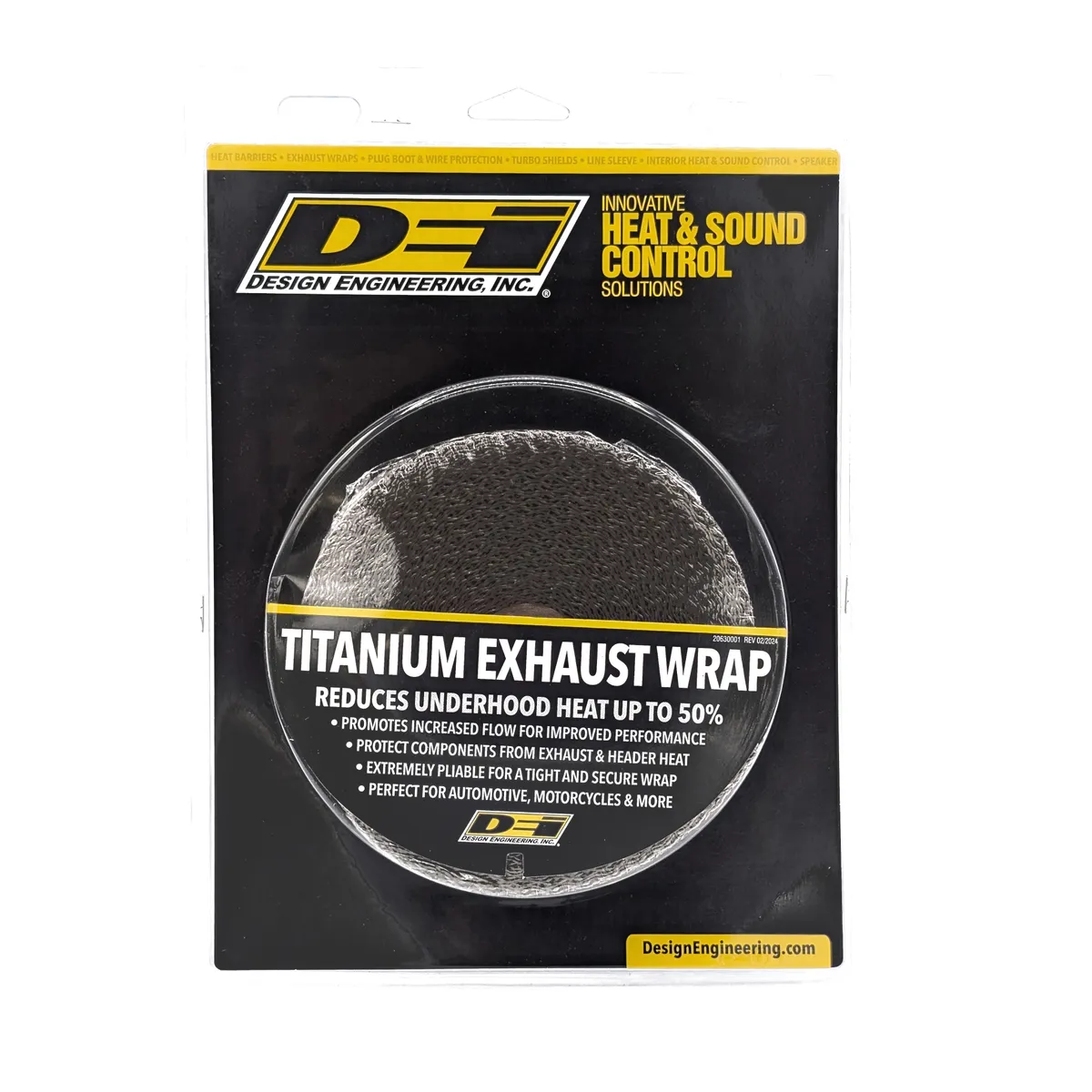 DEI 10126 Titanium Exhaust Wrap 1 x 50' 010126 product image
