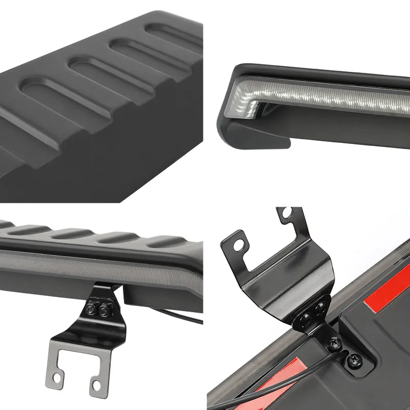 High Mount Brake Lights with Turn Signal & Reverse Lights for 18-Later Jeep Wrangler JL product image