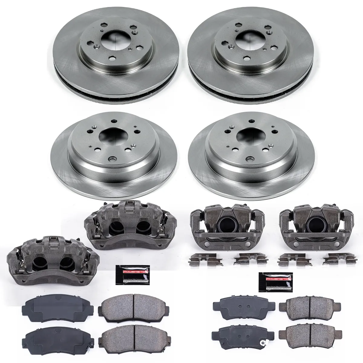 Z17 Direct Replacement Kit: Rotors; Ceramic Pads; Calipers product image