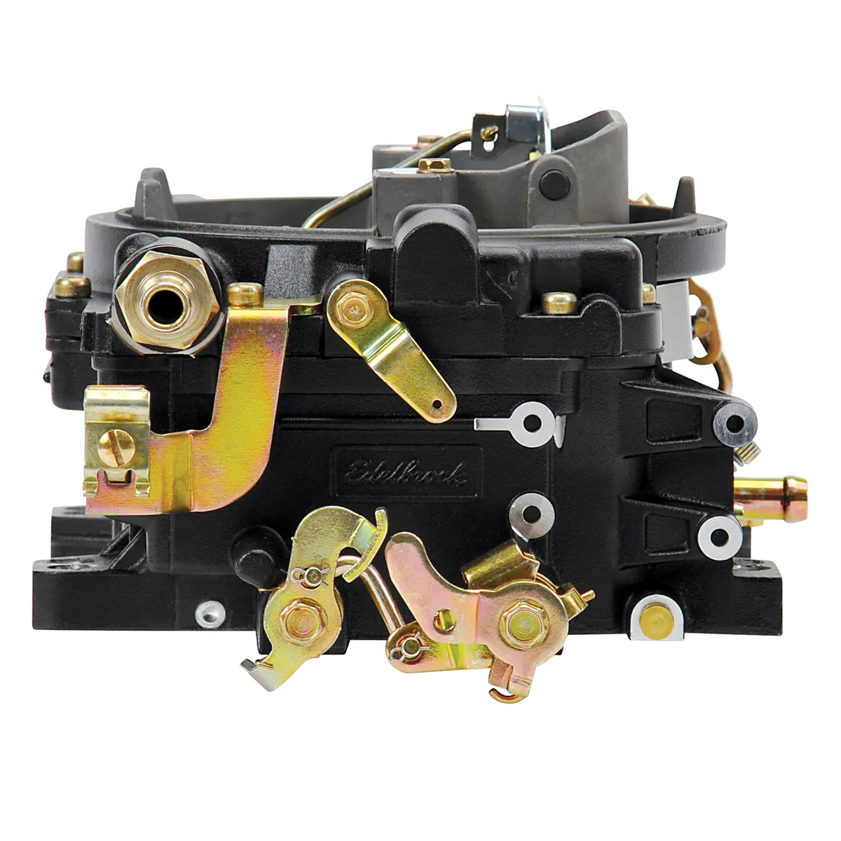 Edelbrock 14053 Performer Series 600 CFM Carburetor with Manual Choke in Black (non-EGR) product image