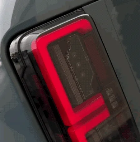 Ford 21-25 Bronco Tail Lights High-Powered Oled Bar Style Running & LED Brake Lights, Includes Oled Startup Sequence - Multiple Options product image
