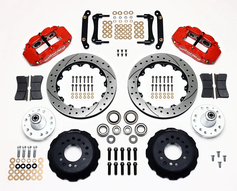 1979 - 1990 Buick, Chevrolet, Oldsmobile, Pontiac Forged Narrow Superlite 6R Big Brake Front Brake Kit (Hub) - 140-10492 product image