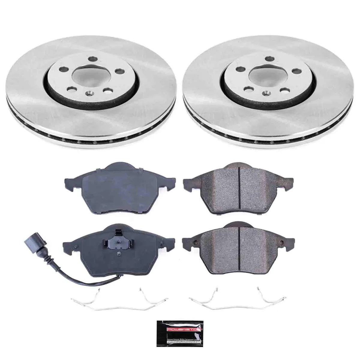 Autospecialty Brake Kit Front 1999-2010 vw Beetle 1999-2006 vw Golf 1999-2005 vw Jetta product image