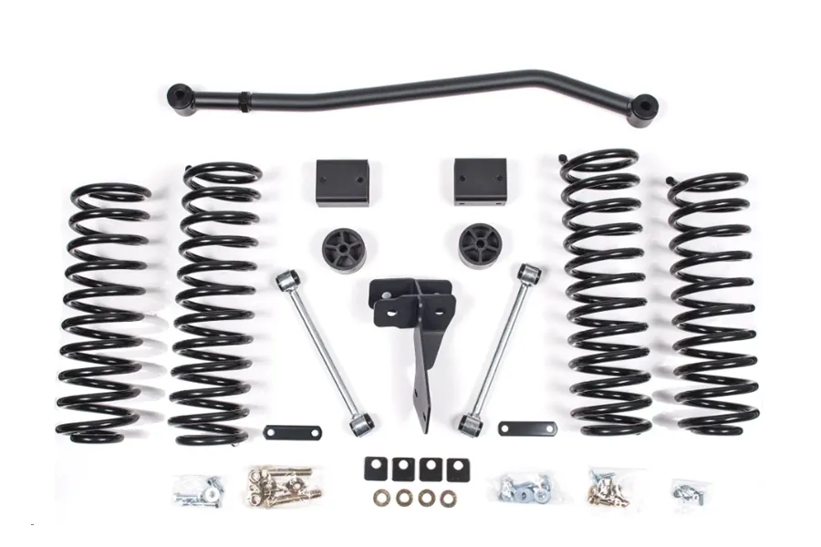 Zone Offroad 07-11 Jeep Wrangler JK 2 Door 4 Inch Coil Spring Lift Kit No Shocks Zone Offroad