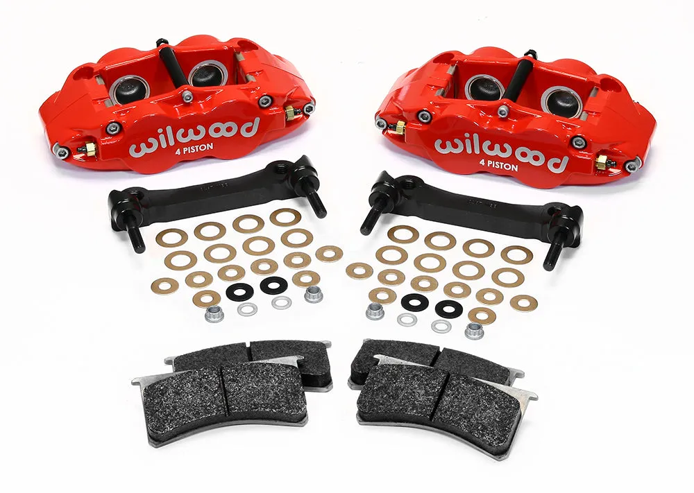 1997 - 2013 Cadillac, Chevrolet Forged Narrow Superlite 4R Caliper and Bracket Upgrade Kit for Corvette C5-C6 - 140-14026 product image