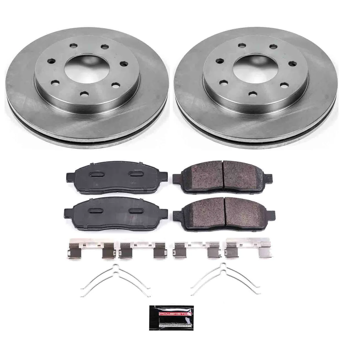 Autospecialty Brake Kit Front 2004-2008 Ford F-150 Pickup 4WD 2006-2008 Lincoln Mark lt product image