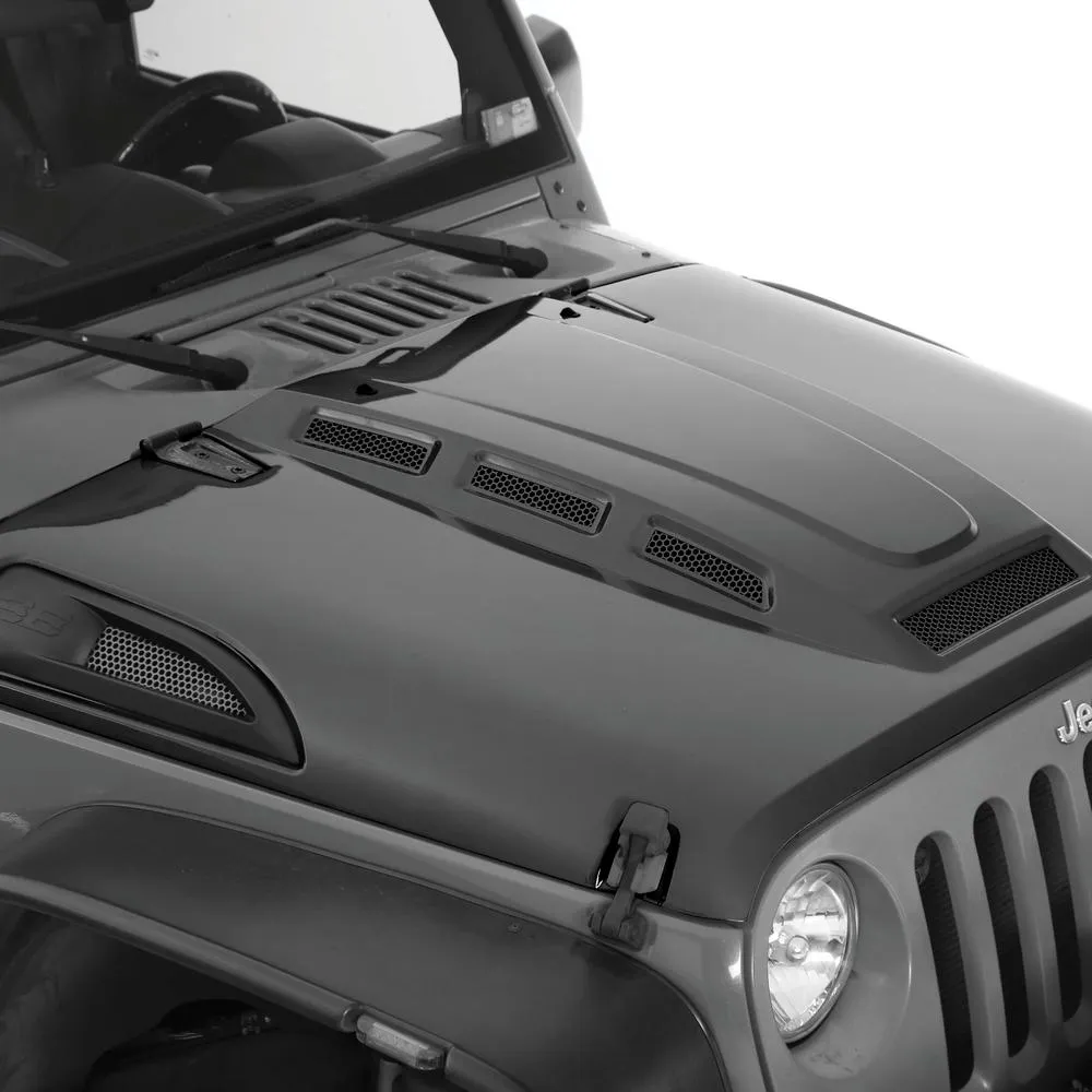 H.E.M.I Vented Hood - Unpainted (07-18 JK/JKU) product image