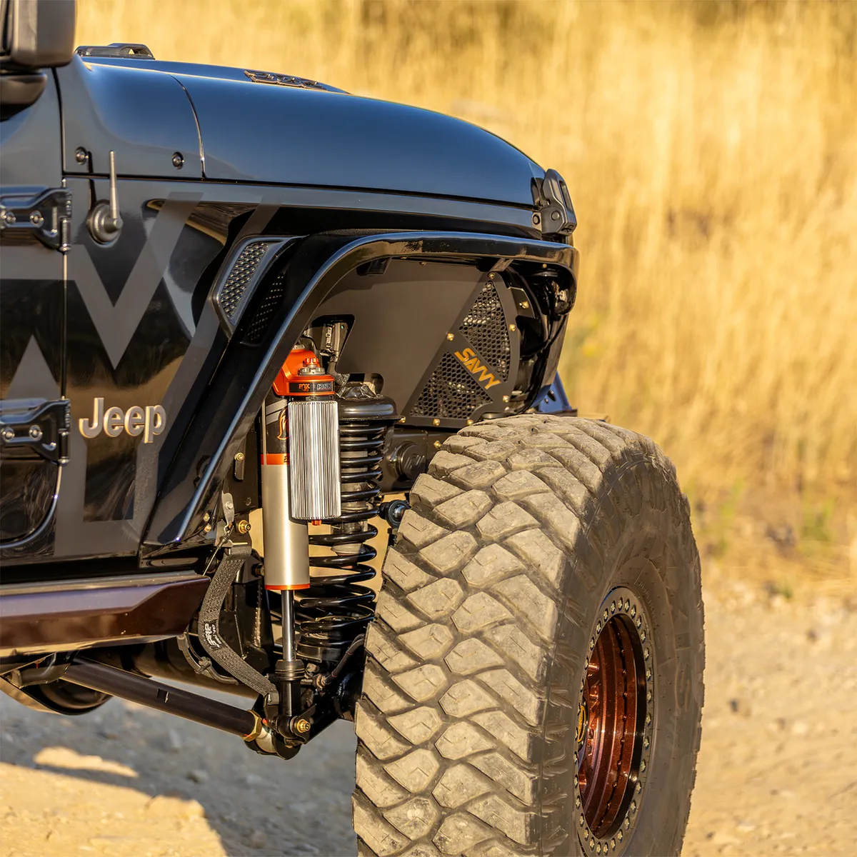 18c Wrangler/20c Gladiator Front Inner Fender Liner Raw product image