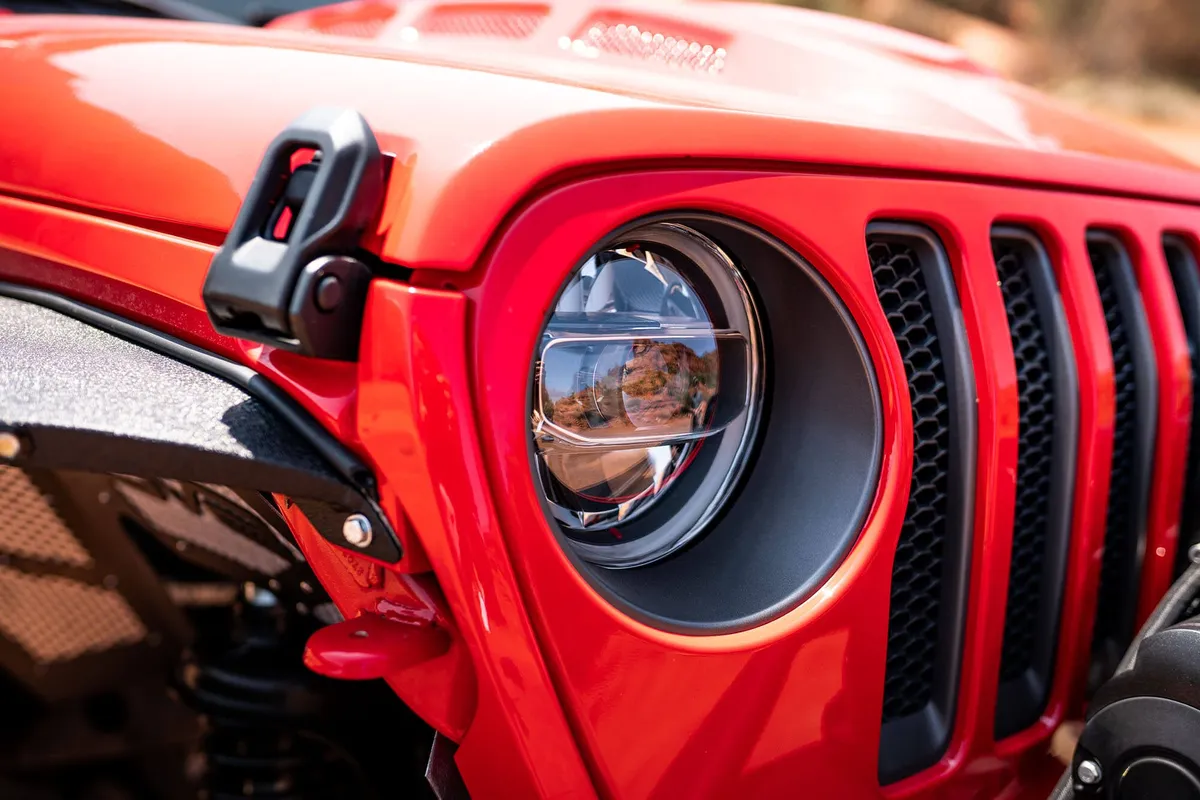 2018-2026 Jeep Wrangler JL & Gladiator JT LED Headlights | Chrome product image