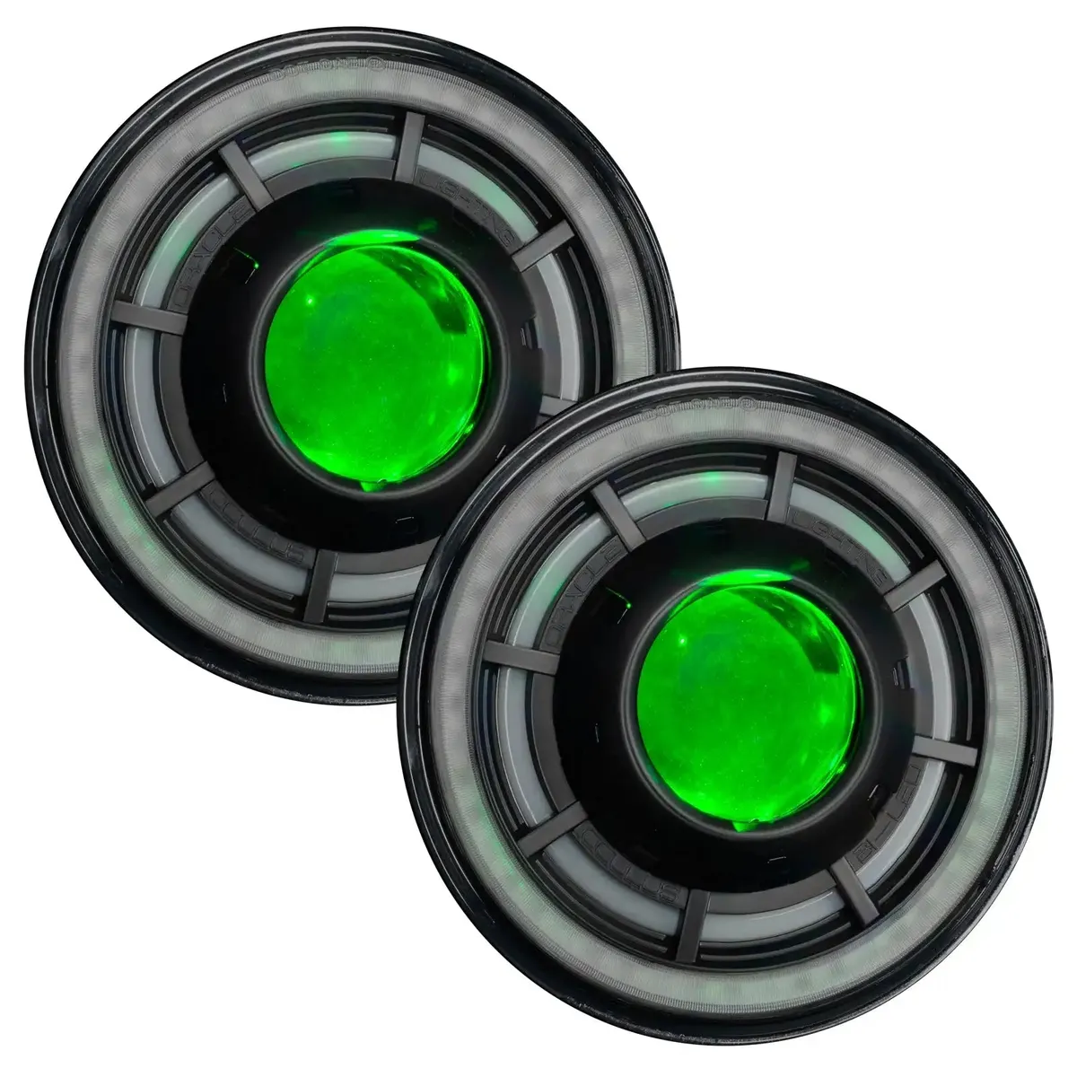 Oracle Oculus 7" ColorSHIFT Bi-LED Projector Headlights for Jeep JK product image