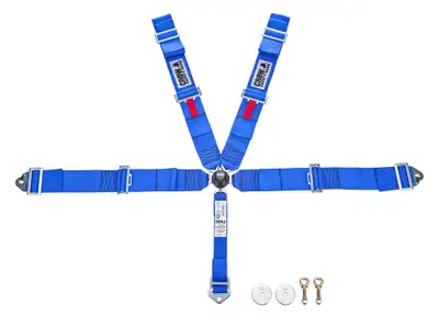crow safety 5-Way 3in Kam Lock 52in Lap Belt Pull-Up Clip-i
