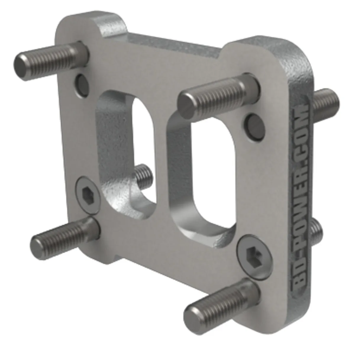 Turbo Flange Adapter; Incl. T3-T4 Adapter/Adapter Plate/Gaskets/Studs/Nuts; product image